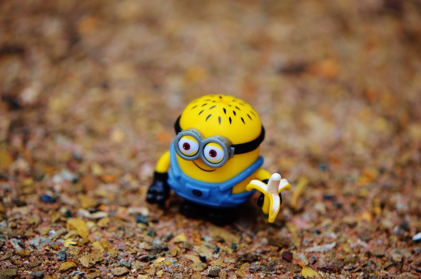 可爱小黄人模型玩具玩偶摆拍图片