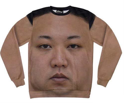 风靡朝鲜的胖哥哥衣服