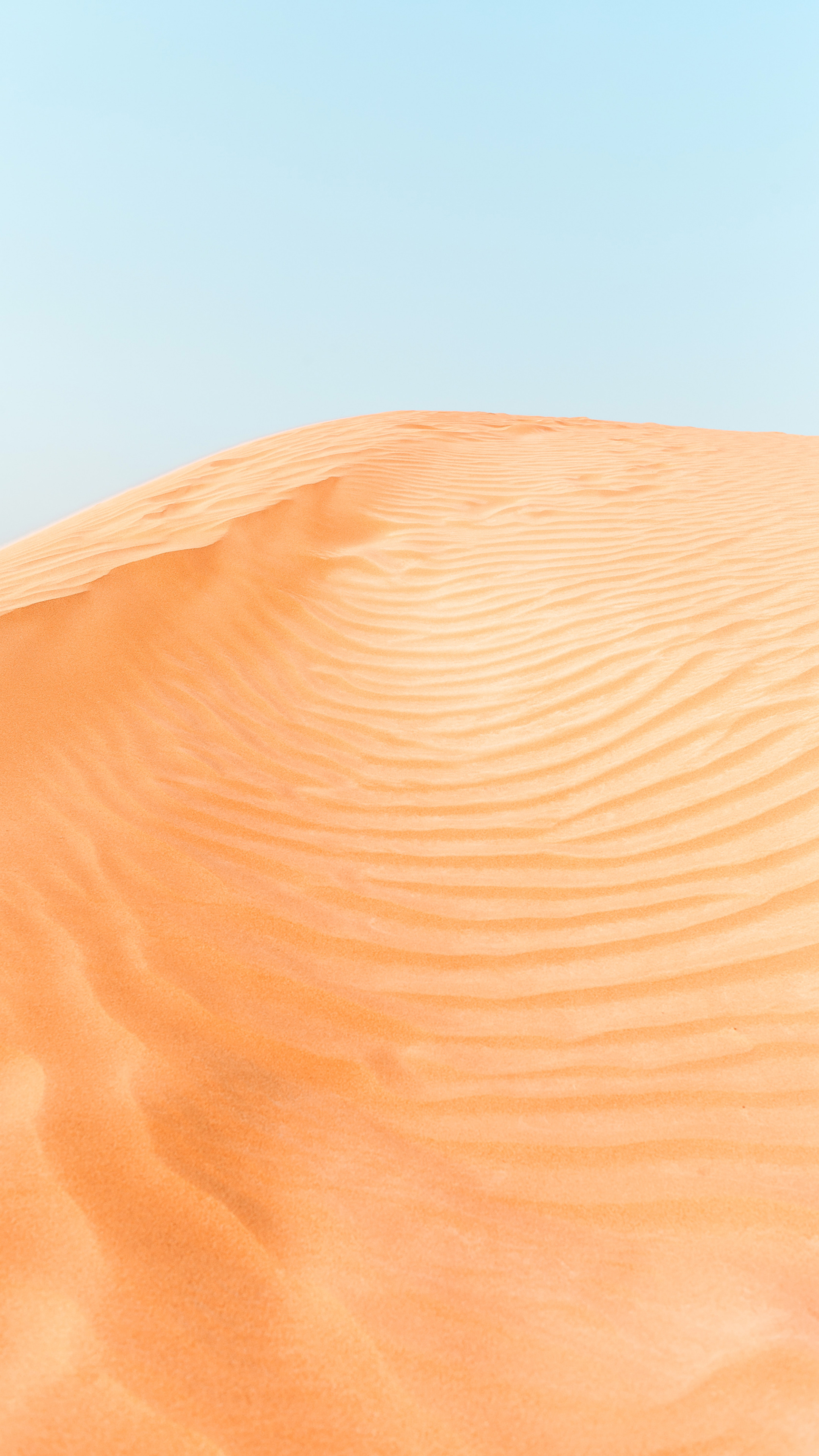 荒凉的沙漠风景个性手机壁纸