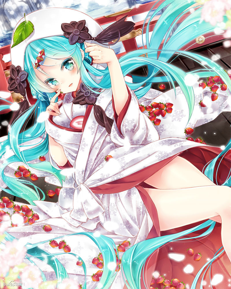<span style='color:red;'>白无垢初音</span>ミク精美图片 初音未来