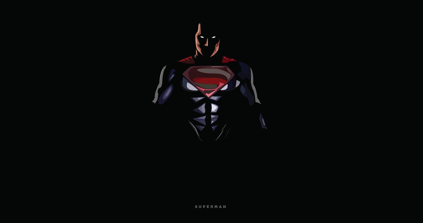 DC漫画几乎无敌的BUG人物“超人”原画桌面壁纸