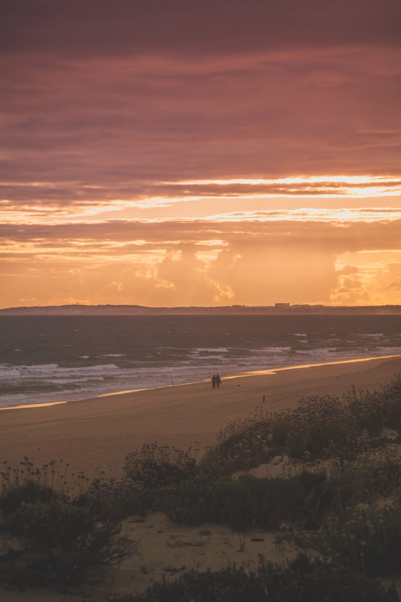 唯美的海滩摄影，夕阳照射的<span style='color:red;'>大海</span>海面等风景壁纸合集