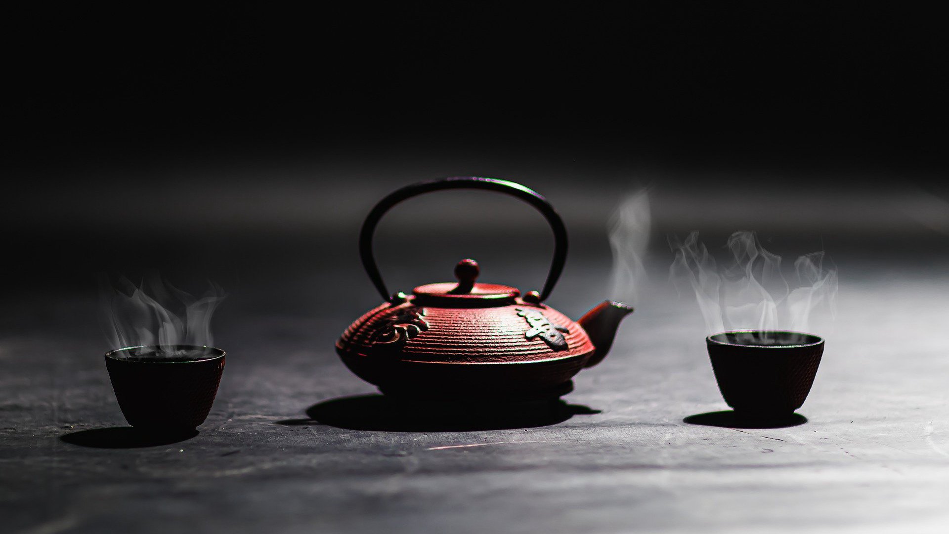 热茶 <span style='color:red;'>静物</span>摄影桌面壁纸图片 茶壶，茶杯