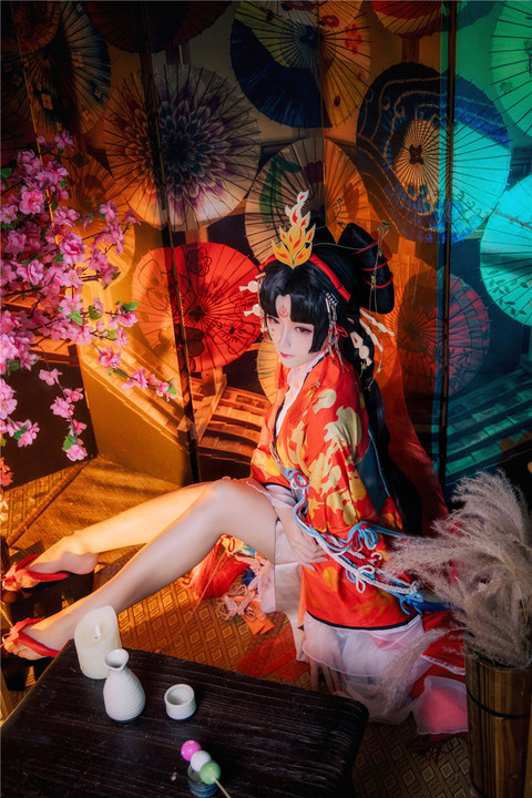 yui金鱼日系和服美腿写真