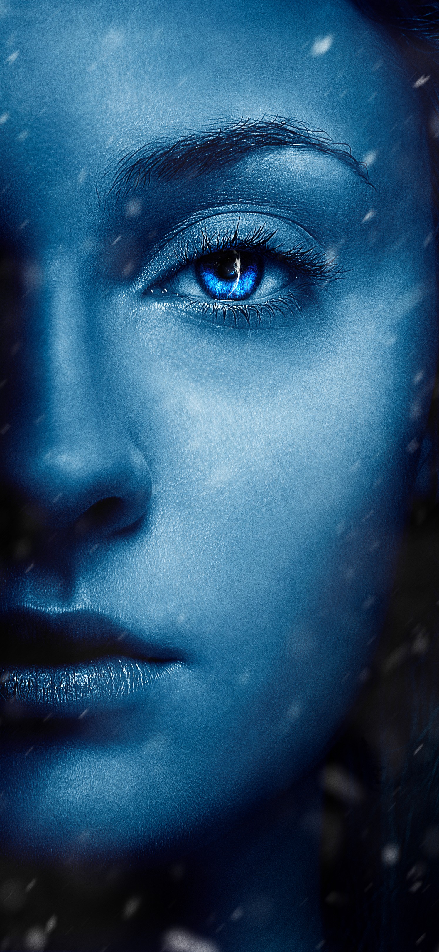 美剧“权利的游戏”第七季全人物蓝色的半脸高清手机壁纸