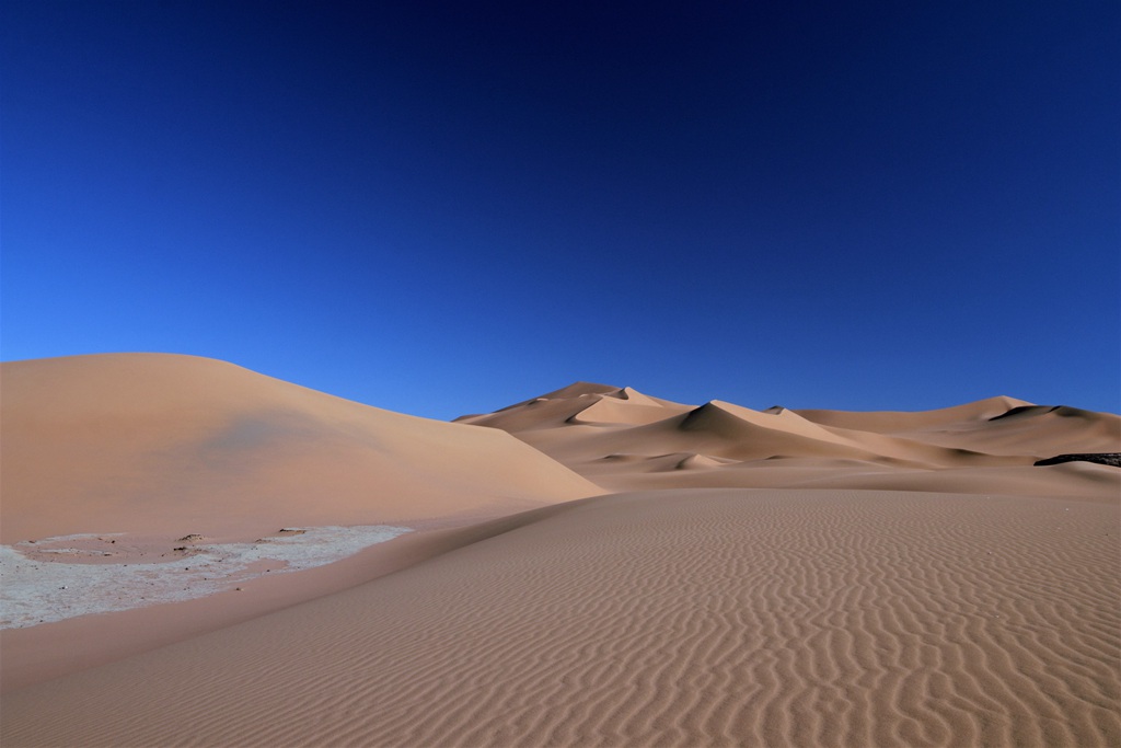 世界最大的沙质荒漠，撒哈拉沙漠唯美风光景色图片