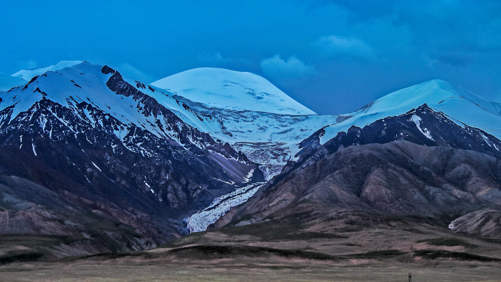 青藏高原 雪山 青藏线沿途风光景色图片