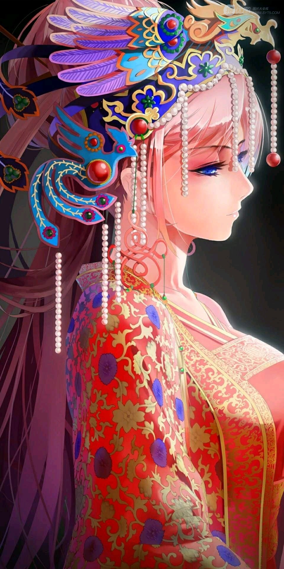 超唯美好看的中国风元素高清动漫美女人物图片组图1