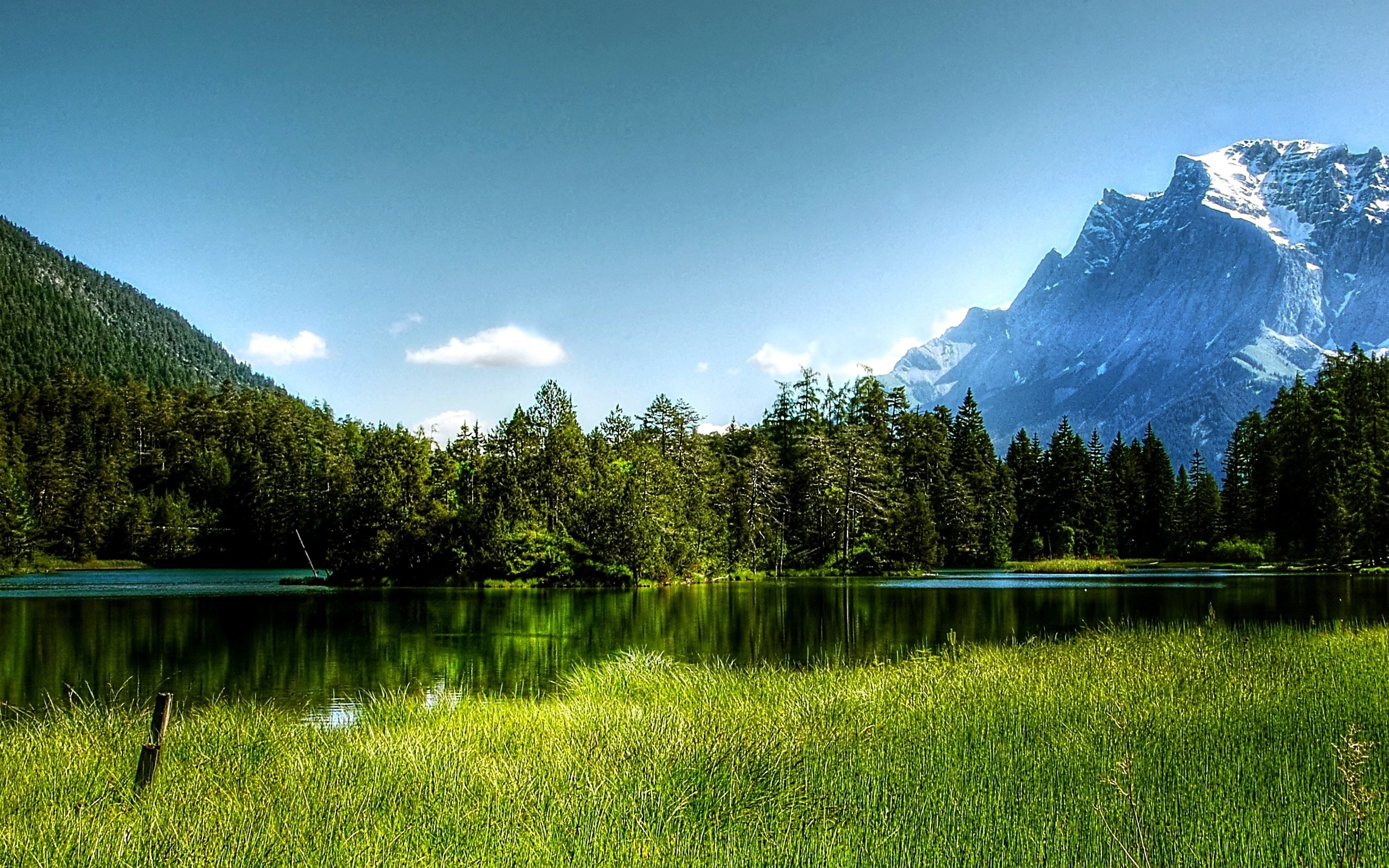 青山绿水，有山有水的美丽大自然风景电脑壁纸套图
